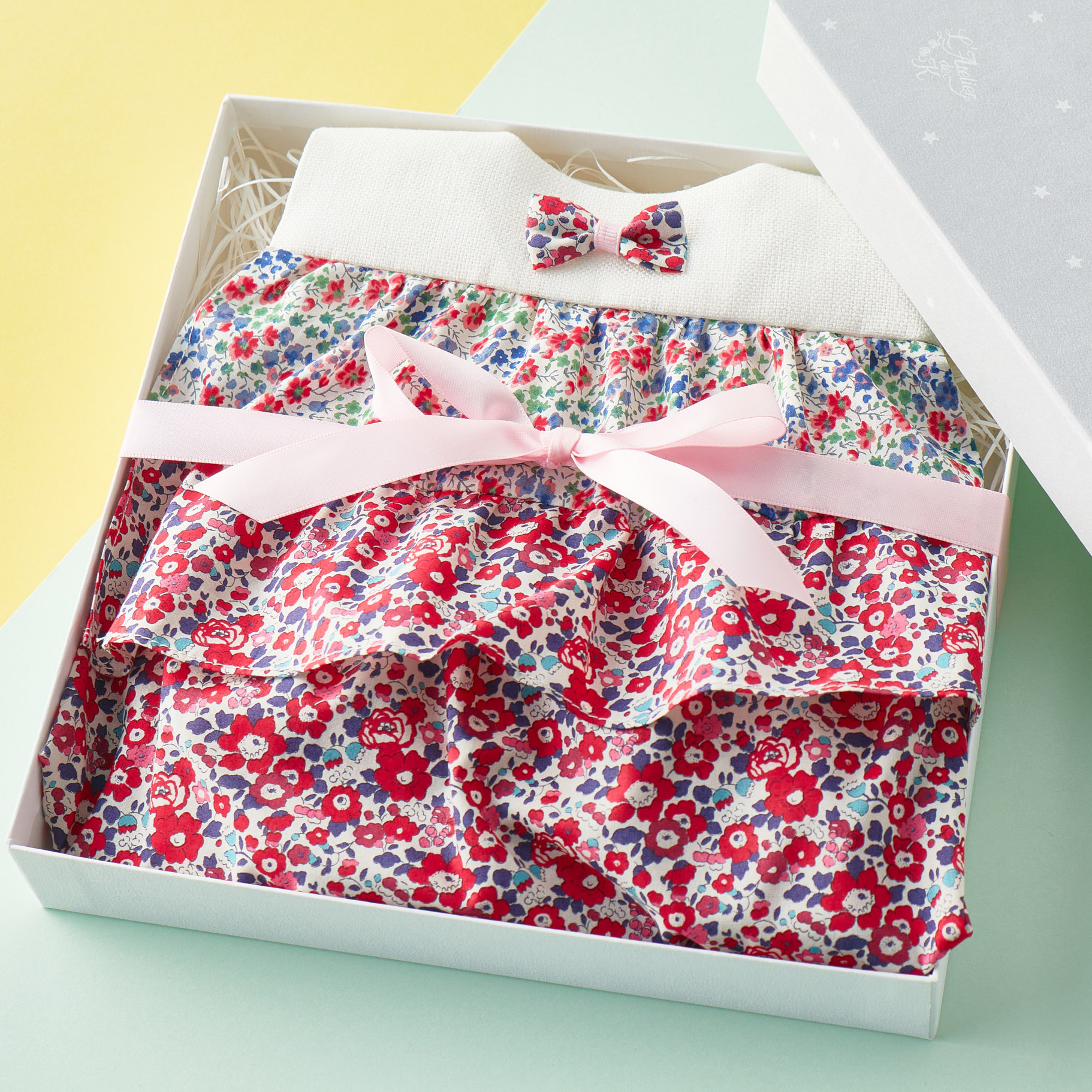 Kiwi6】リバティプリント2点セットスタイ＆ブルマ スタイ L'Atelier de